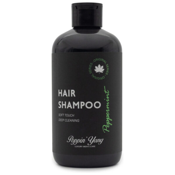 Poppin’ Yang Daily Hair Shampoo “Peppermint”300mL - Greg Hair and Nails