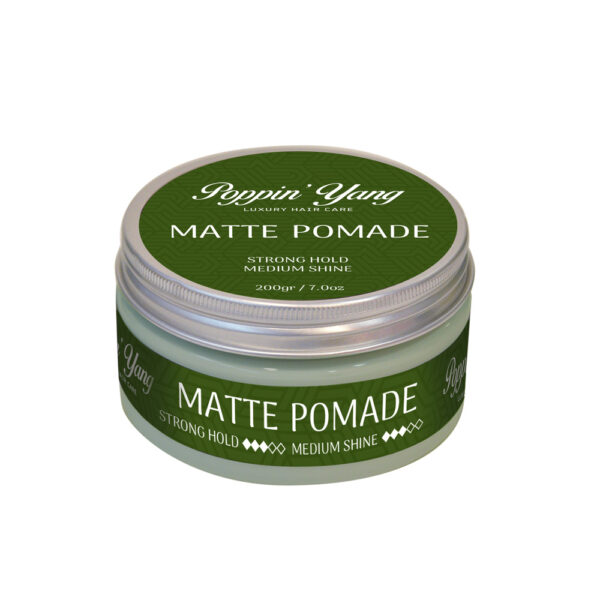 Poppin’ Yang Matte Pomade 200g με έλαιο πλάτανου - Greg Hair and Nails